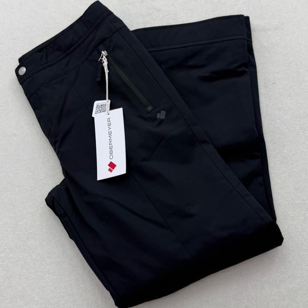 Obermeyer Brooke Ski Pants Black Teen Girls XL 35030 Kids‎ Waterproof Insulated